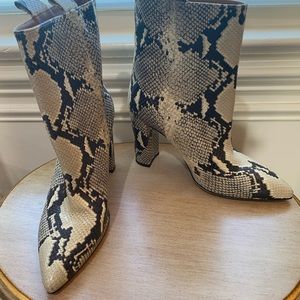 Paris Texas boots snakeskin heels cowboy chic 41 / 11 worn once